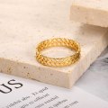 Miniatyrbild 4 av 6: Rostfritt stål Guld Färg Ringar För Kvinnor Män Minimalism Smycken Söta Enkla Hjärt Ringar Bröllopspresenter Gratis Frakt JZ3616g