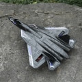 Miniatyrbild 3 av 6: RC Foam Aircraft SU35 SU57 Plane 2.4G Radio Control Glider Fjärrkontroll Fighter Plane Glider Flygplan Leksaker för barn Pojkar SU57 Black 2B
