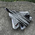 Miniatyrbild 3 av 6: RC Foam Aircraft SU35 SU57 Plane 2.4G Radio Control Glider Fjärrkontroll Fighter Plane Glider Flygplan Leksaker för barn Pojkar SU57 Red 1B