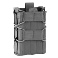 Miniatyrbild 1 av 6: 5,56/7,62 Dubbel magasinpåse Tactical AK AR M4 AR15 Enkel magasinsväska Gevär Pitol Molle Mag hölsterpåse för jakt CS double grey