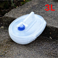 Miniatyrbild 1 av 6: 5L-15L Utomhus hopfällbar vattenpåse Camping Vikbara vattenbehållare Dricka multifunktion teleskopisk förvaring vattenflaska Gold