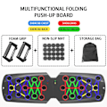 Miniatyrbild 1 av 6: Push Up Board Bärbar Multi träningsutrustning Push Up Bar för hemgymutrustning Kroppsbyggande Fitness Sport set2