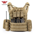 Miniatyrbild 6 av 11: Yakoda Jpc Tactical Väst Lättvikts kamouflage träningsväst Outdoor Cs Field Equipment Tactical Väst Black CP All yards