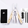 Miniatyrbild 6 av 6: Daicamping DL30 utbytbara delar Hand Multi Tools Multi-tool Cutter EDC Multitool Survival Gear Plier Swiss Army fällknivar DL30 full set silver