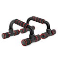 Miniatyrbild 1 av 6: Halkfri Träning Gym Arm Hem Stativ Handtag Stänger Muscle Pushup Bröstställ Power Fitness Utrustning Kroppsbyggande Push Training Up YD08-Red