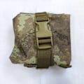 Miniatyrbild 1 av 6: Folding Molle Tactical Magazine Dump Drop Pouch Jakt Airsoft Ammo EDC Tool Midjeväska Vikbar Utility Recovery Mag-hölster A-TACS