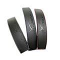 Miniatyrbild 6 av 6: Byte av hörlurar Öronkuddar för KHX-HSCP HyperX Cloud II Högkvalitativa huvudstråleläder Flanellöronkuddar för Cloud 2 black red flannel