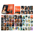 Miniatyrbild 1 av 6: 55st/kartong Kpop SWEET VENOM PhotoCards Album ORANGE BLOOD lomo-kort Grattis på 3-årsdagen fotokort 12
