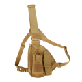 Miniatyrbild 1 av 5: CAMO 2022 nytt taktiskt hölster multifunktionell crossbody-axelväska dold bärbar väska i förköp 22*19（CM） Mud color