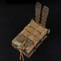 Miniatyrbild 4 av 6: 5,56/7,62 Dubbel magasinpåse Tactical AK AR M4 AR15 Enkel magasinsväska Gevär Pitol Molle Mag hölsterpåse för jakt CS single CP