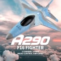 Miniatyrbild 2 av 6: Wltoys A290 F16 3CH RC Flygplan 2.4G Fjärrkontroll Fixed Wing A200 RC Airctaft Landing Glider Planes Modell Skumleksaker för pojkar A290 1Bat