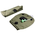 Miniatyrbild 3 av 5: 20L utomhusbadväska Solar Vandring Camping Duschväska Bärbar Värme Badvatten Förvaringsväska Slang Bytbar Duschhuvud camouflage