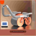Miniatyrbild 3 av 6: Multifunktionell Small Plank Support Rebound Healt gray and timer