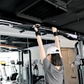 Miniatyrbild 4 av 6: Förbättrad version Viktlyftskrok Hand-Bar Handledsremmar Handske Viktlyftning Styrketräning Gym Fitness Krok Vikt one set