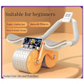 Miniatyrbild 3 av 6: Ab Roller Wheel Automatisk Rebound Med Armbågsstöd Grey Timer
