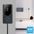 Miniatyrbild 2 av 6: 18V AC- power 220V-240V Transformatorladdare för Wifi Trådlös videodörrklocka IP-kamera Videointercomring US Plug