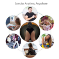 Miniatyrbild 5 av 6: ABS-stimulator Muskel Höftstränare Elektronisk EMS Butt Lifting Toner Smart Bärbar Rumpa Träningsutrustning för Kvinnor Män Fitness Battery style