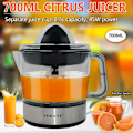 Miniatyrbild 2 av 6: Handsfree elektrisk citrusjuicer apelsinpressare citronextraktor Plast Automatisk juicepress för färsk frukt juicepress Electric Squeezer EU Plug  220 V