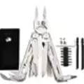 Miniatyrbild 1 av 6: Daicamping DL30 utbytbara delar Hand Multi Tools Multi-tool Cutter EDC Multitool Survival Gear Plier Swiss Army fällknivar DL30 full set silver