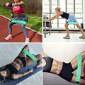 Miniatyrbild 6 av 6: 1/2/3 st Elastiska band Fitness Motståndsband Yoga Pilates Hip Circle Expander Band Gymträning Hemträningsutrustning 2 Pcs set D