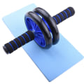 Miniatyrbild 1 av 6: AB Power Wheels Roller Machine Push-up Bar Stativ E Ivory