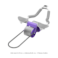 Miniatyrbild 1 av 6: 2 i 1 Abdomen Roller Abdominal Roller Exerciser A Purples
