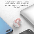 Miniatyrbild 5 av 6: Ms8 Bone Conduction Bluetooth hörlurar Bluetooth White