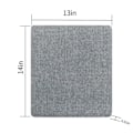Miniatyrbild 6 av 6: 1~5PCS tum tjock strykullsdyna Bärbar högtemperaturbeständig strykbräda Effektiv ullpressmatta för resor Style C 3pcs