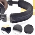 Miniatyrbild 5 av 6: Högkvalitativt cover Dragkedja Kudde Skydd för Audio Technica ATH-M50X ATH-M30X ATH-M40X Headset Gamer Red