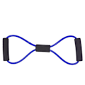 Miniatyrbild 1 av 6: Mycket elastiskt yogarep Tpe Fitness 8-ords bröstexpanderrep Hållbart motståndsband Tränade muskler Spännrep blue