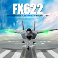 Miniatyrbild 2 av 6: RC Foam Aircraft FX622 FX822 Plane 2.4G Radio Control Glider Fjärrkontroll Fighter Plane Glider Flygplan Pojkar Leksaker för barn FX622 1 Battery