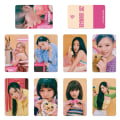 Miniatyrbild 4 av 6: Kpop ITZY Blah Blah Blah PhotoCards två gånger MELLAN 1&2 lomo-kort för fans samlingskort RM-fotokort E-7PCS
