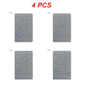 Miniatyrbild 1 av 6: 1~5PCS tum tjock strykullsdyna Bärbar högtemperaturbeständig strykbräda Effektiv ullpressmatta för resor Style C 4pcs