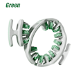 Miniatyrbild 1 av 6: Rund massagerulle för midjebukmuskler Green 1pcs