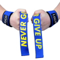 Miniatyrbild 3 av 6: Gym Lifting Straps Marklyft Fitness Handskar Vikt pink 2