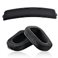 Miniatyrbild 1 av 6: Öronkuddar för Logitech G633 G933 G635 G633S G933S Hörlurar Byte av skum hörlurar Öronkuddar Tillbehör Fodral Cover perfekt black net set