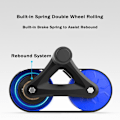 Miniatyrbild 3 av 6: 2023 Automatisk Rebound Double Wheel Abdominal Abdo Red  belly curler