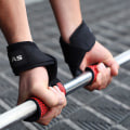 Miniatyrbild 2 av 6: MKAS Styrkande handledsremmar Fitness Bodybuild red
