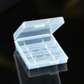 Miniatyrbild 3 av 6: AAA/AA till C/D batterikombination batteriförvaringsbox Adapter C White 1pcs