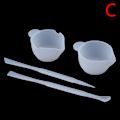 Miniatyrbild 1 av 8: 1 Set Mix Cup Sticks Form Epoxihartsverktyg gör-det-själv smycken C