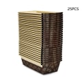 Miniatyrbild 1 av 8: 5/25PCS Brödpanna Brunt papper Rektangel Brownie Toast Box 25pcs