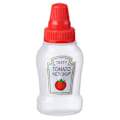 Miniatyrbild 8 av 8: Mini portabel liten såsbehållare Tomatssåssalladsdressing Salad dressing
