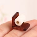 Miniatyrbild 5 av 8: 1:12 Dollhouse Miniature Tissue Paper Roll Paper with Stand Mod