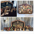 Miniatyrbild 6 av 8: Wooden Jesus Puzzles Nativity Set Nativity Puzzle Puzzle Game K