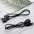 Miniatyrbild 3 av 8: USB 2.0 förlängningskabel 0,6m/1m/1,5m trådbunden dataöverföring Li 1.5m