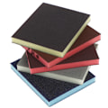 Miniatyrbild 4 av 8: 2st polerande slipsvamp block pad sandpapper assorterad abra 320#-400#