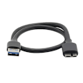 Miniatyrbild 5 av 6: USB 3.0 Typ A till USB3.0 Micro B Hane Adapterkabel Data Sync C 0.5M