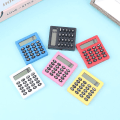 Miniatyrbild 3 av 8: Liten fyrkantig miniräknare Multifunktions Mini Color School Office A6