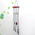 Miniatyrbild 1 av 8: Stor djup ton Windchime Kapell Bells Wind Chimes Utomhus Gard