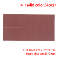 Miniatyrbild 1 av 8: Matchstick Striker Sticker Självhäftande Flame Paper Fosfor Shee 4(54x 55*7mm)
